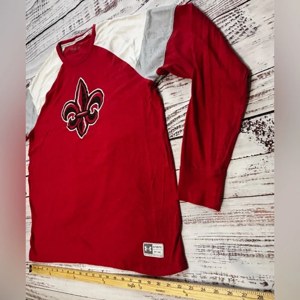 Under Armour Louisiana Ragin’ Cajuns Long Sleeve Tee - Picture 3 of 9